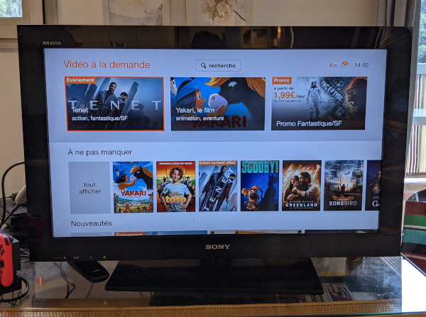 Offre VOD d'Orange