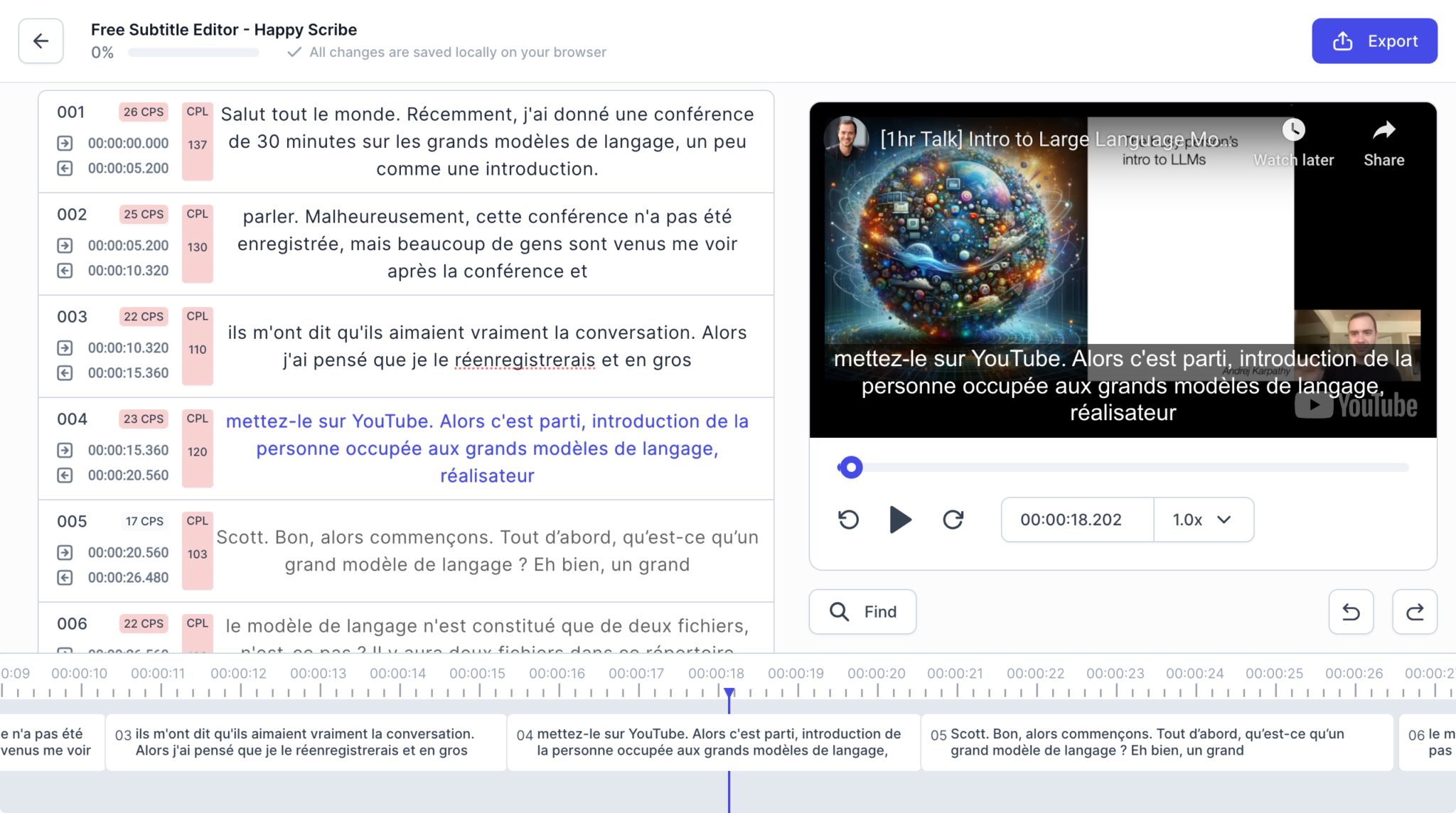 Traduire une vidéo YouTube en Français grâce à l'intelligence