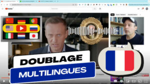 Doublage audio multilingues youtube