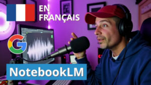 notebooklm podcast en français