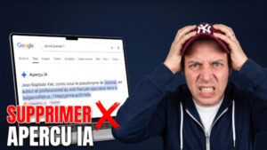 Supprimer Aperçu IA Google