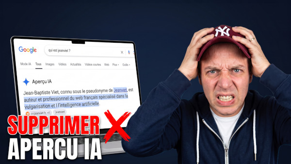 Supprimer Aperçu IA Google